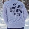 Anti-Wheeling Club Long Sleeve Tee - Image 4