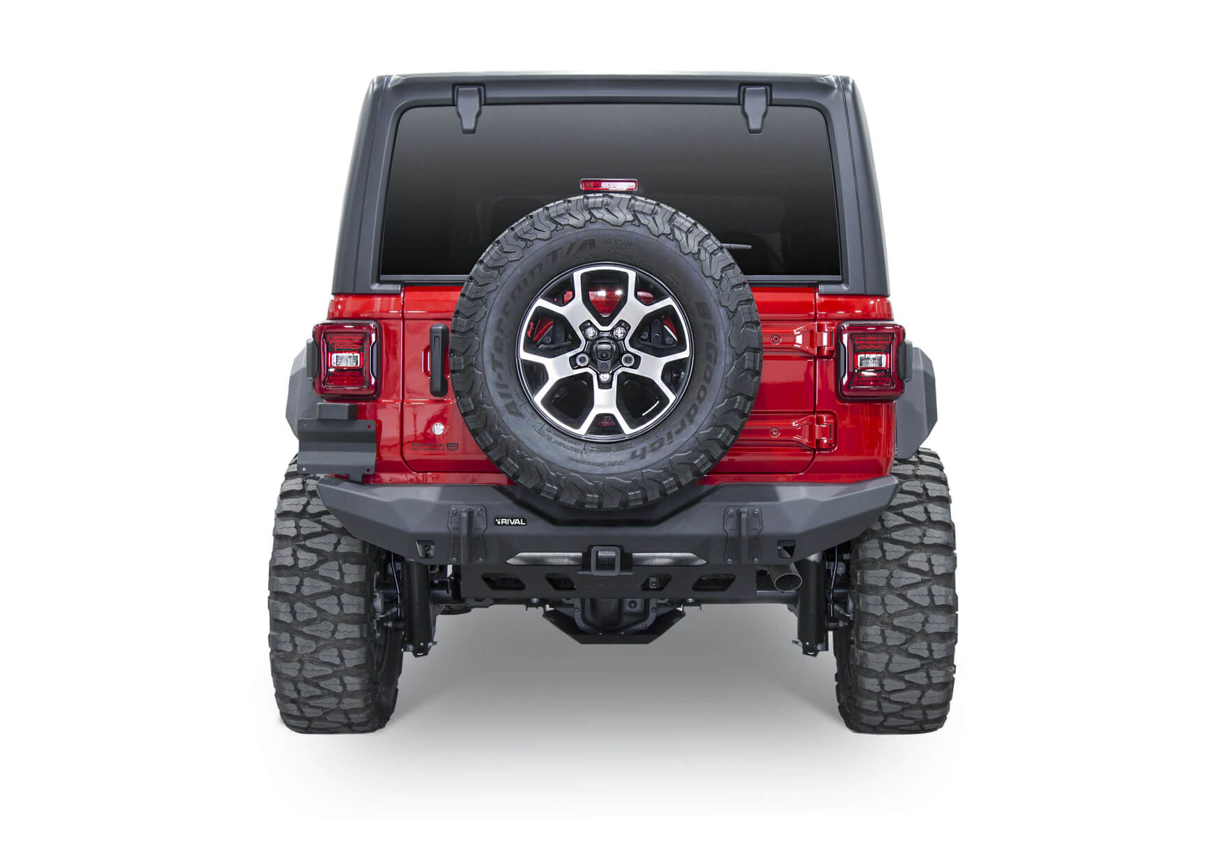 Rival Aluminium Stubby Rear Bumper