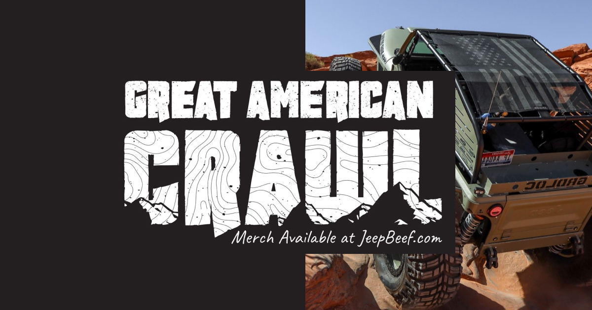 The Great American Crawl Shop Official Gear JeepBeef Co.