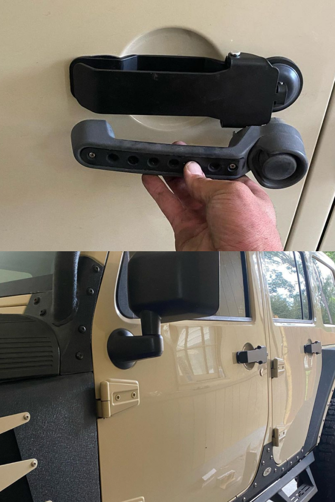 Stainless Steel Custom Door Handles For Wrangler JK/JKU