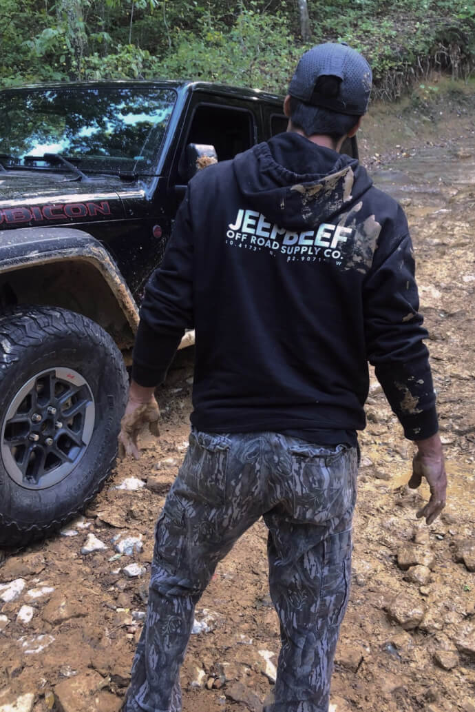 JeepBeef Black Hoodie