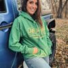 JeepHer Green Hoodie