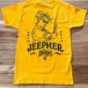 JeepHer yellow pinup tee